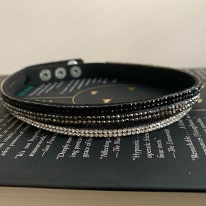 Swarovski bracelet / choker necklace
